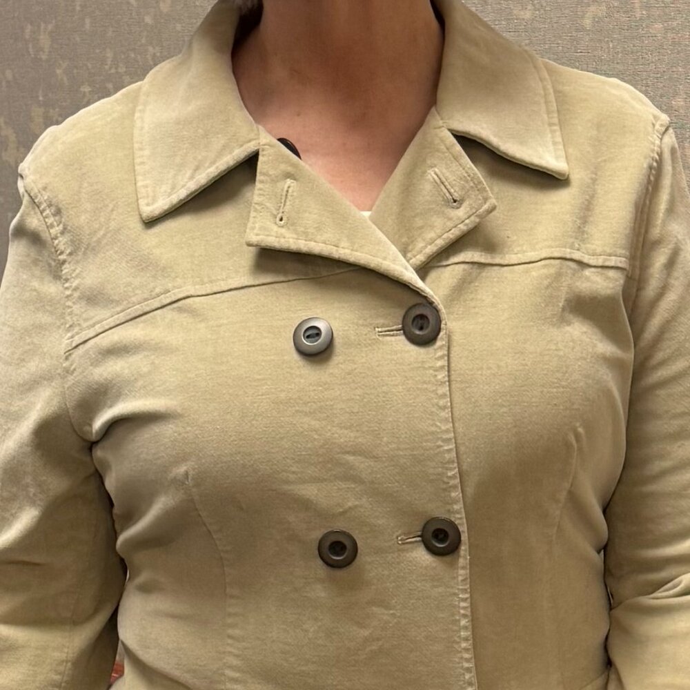Talbots Double Breasted Jacket. Size 12 - image 6